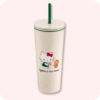 Hello Kitty Starbucks Tumbler